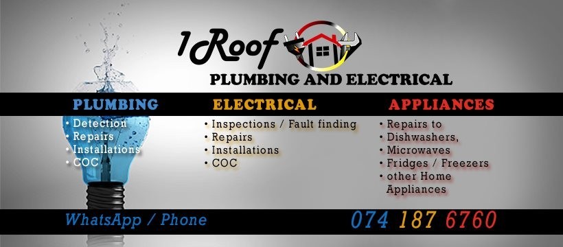 1Roof-Plumbing-and-Electrical-Gauteng-and-Pretoria-0741876760 1Roof-Plumbing-and-Electrical-Gauteng-and-Pretoria-0741876760